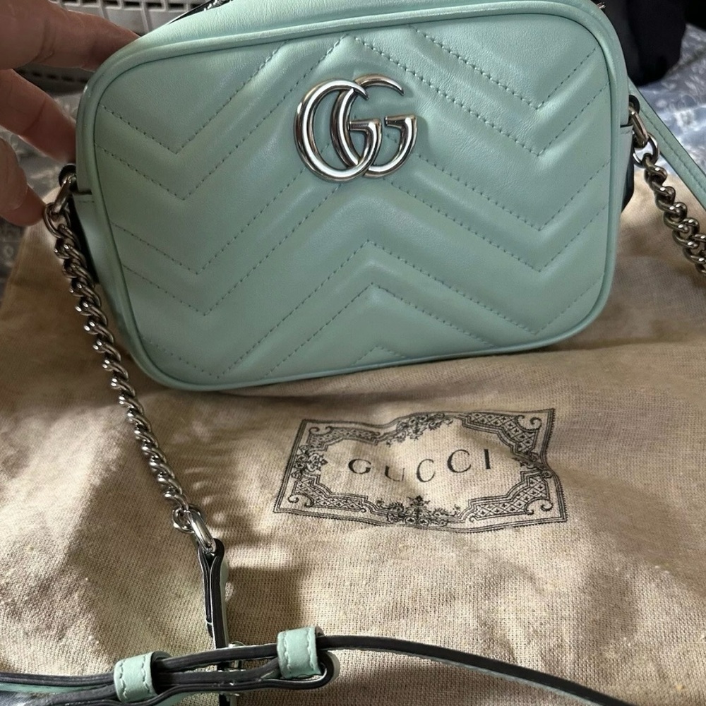 Gucci gg marmont authentic mint small purse